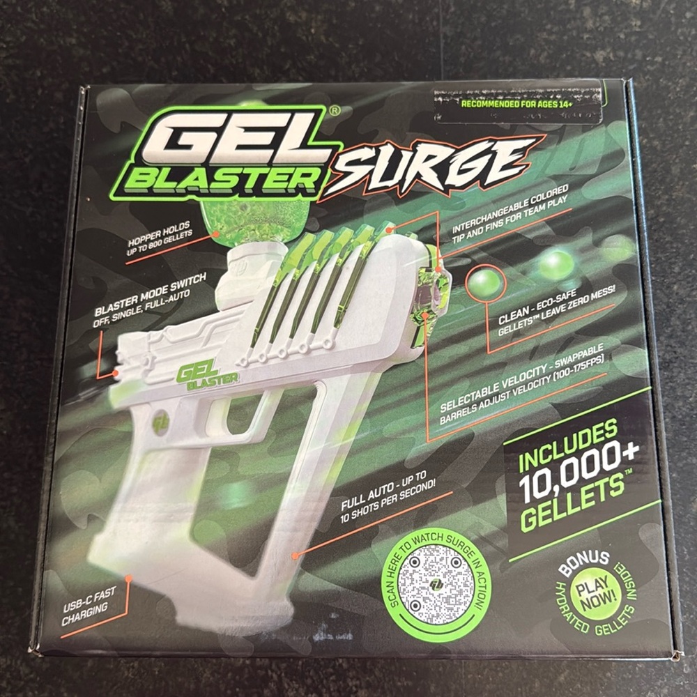 Gel Blaster Surge Gun NEW